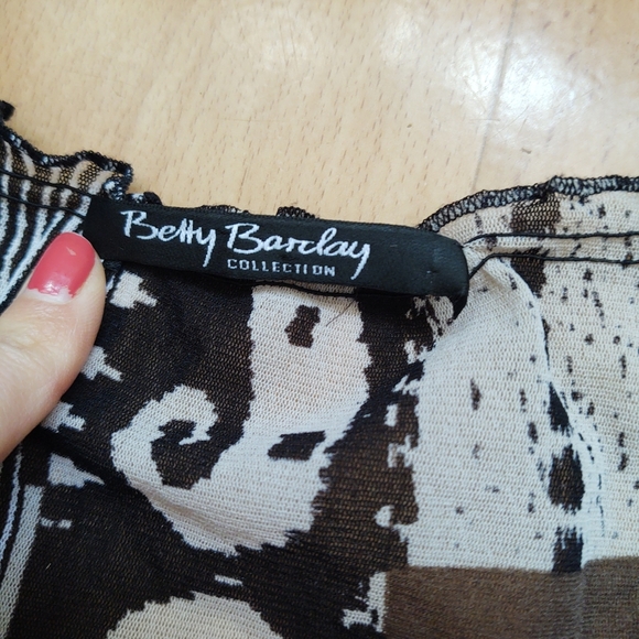Mesh top Betty Barkley size M - Picture 8 of 9